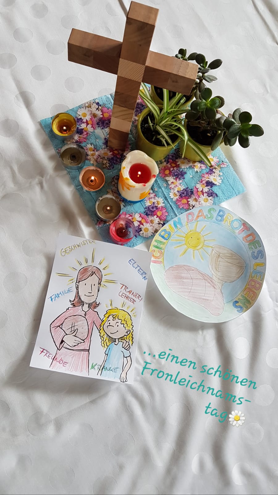 Familiengottesdienst Jesus Ist Das Brot Des Lebens Pfarreiengemeinschaft Marktleuthen Kirchenlamitz Roslau Weissenstadt